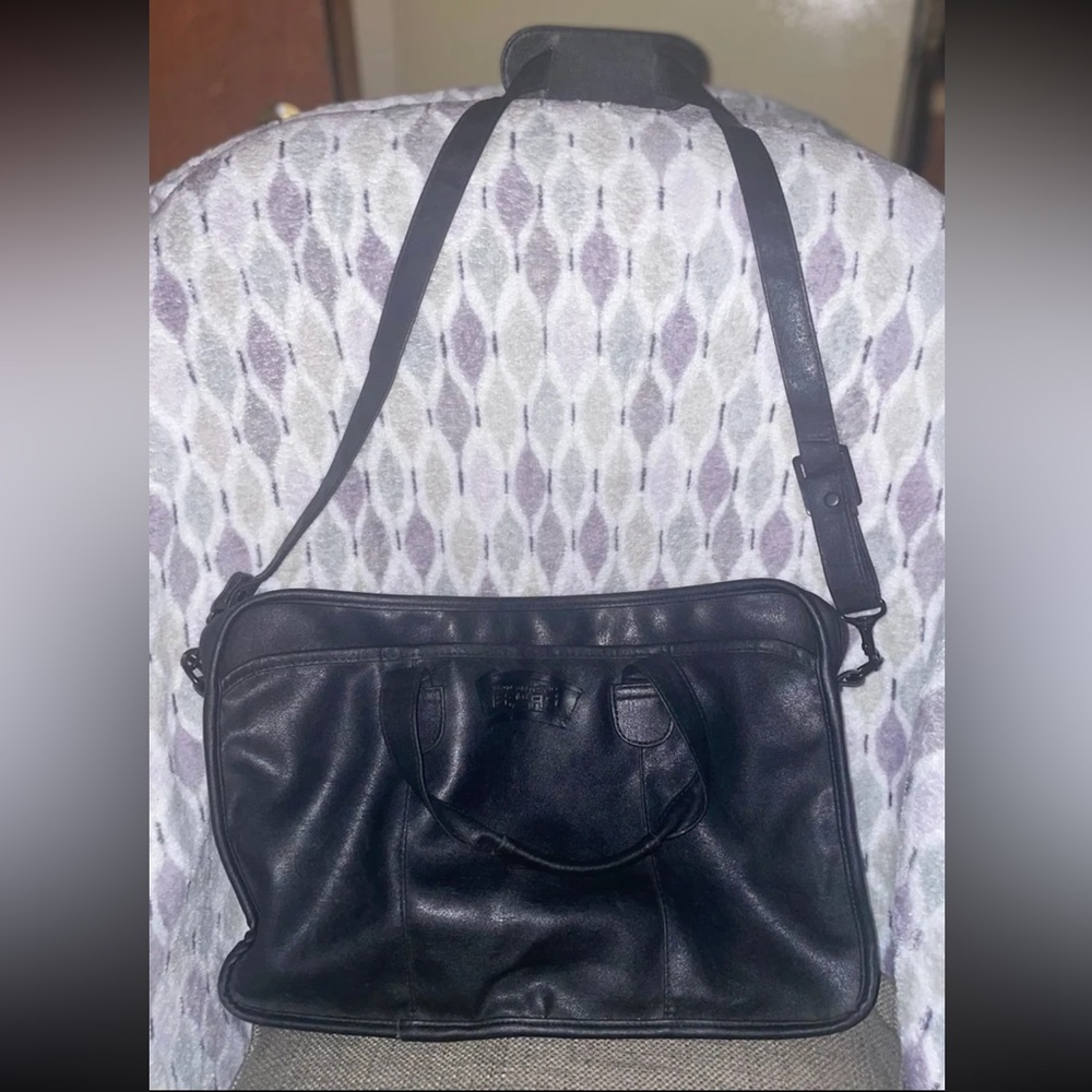 SPURS Laptop Briefcase Bag Carry-On Black - Oleg Cassini Work Travel Office NBA